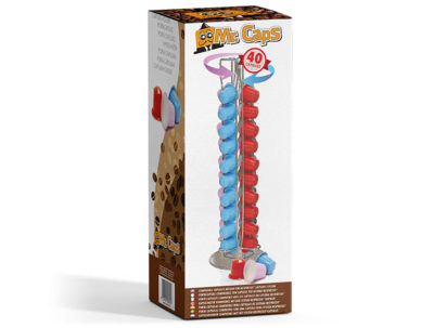 1 Confezione Mr Caps Portacapsule Nespresso Mr Caps compatibili con sistema Nespresso®*