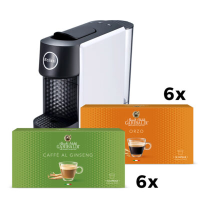 Bundle 2 ECLISSI bianca + 6 confezioni GINSENG + 6 confezioni ORZO Garibaldi GM3