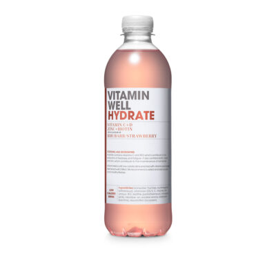 HYDRATE: 12 bottiglie da 500 ml VITAMIN WELL