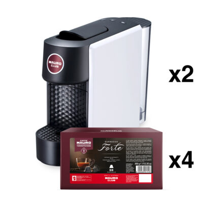 Bundle 2 DEMETRA BIANCA + 4 confezioni FORTE CAFFE' MAURO CLUB
