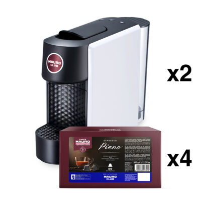 Bundle 2 DEMETRA BIANCA + 4 confezioni PIENO CAFFE' MAURO CLUB