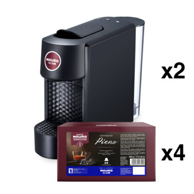 Bundle 2 DEMETRA NERA + 4 confezioni PIENO CAFFE' MAURO CLUB