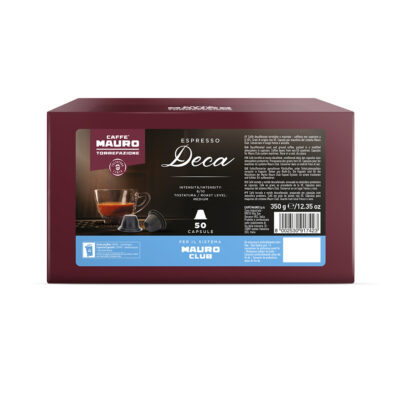 DECAFFEINATO CAFFE MAURO sistema Mauro Club