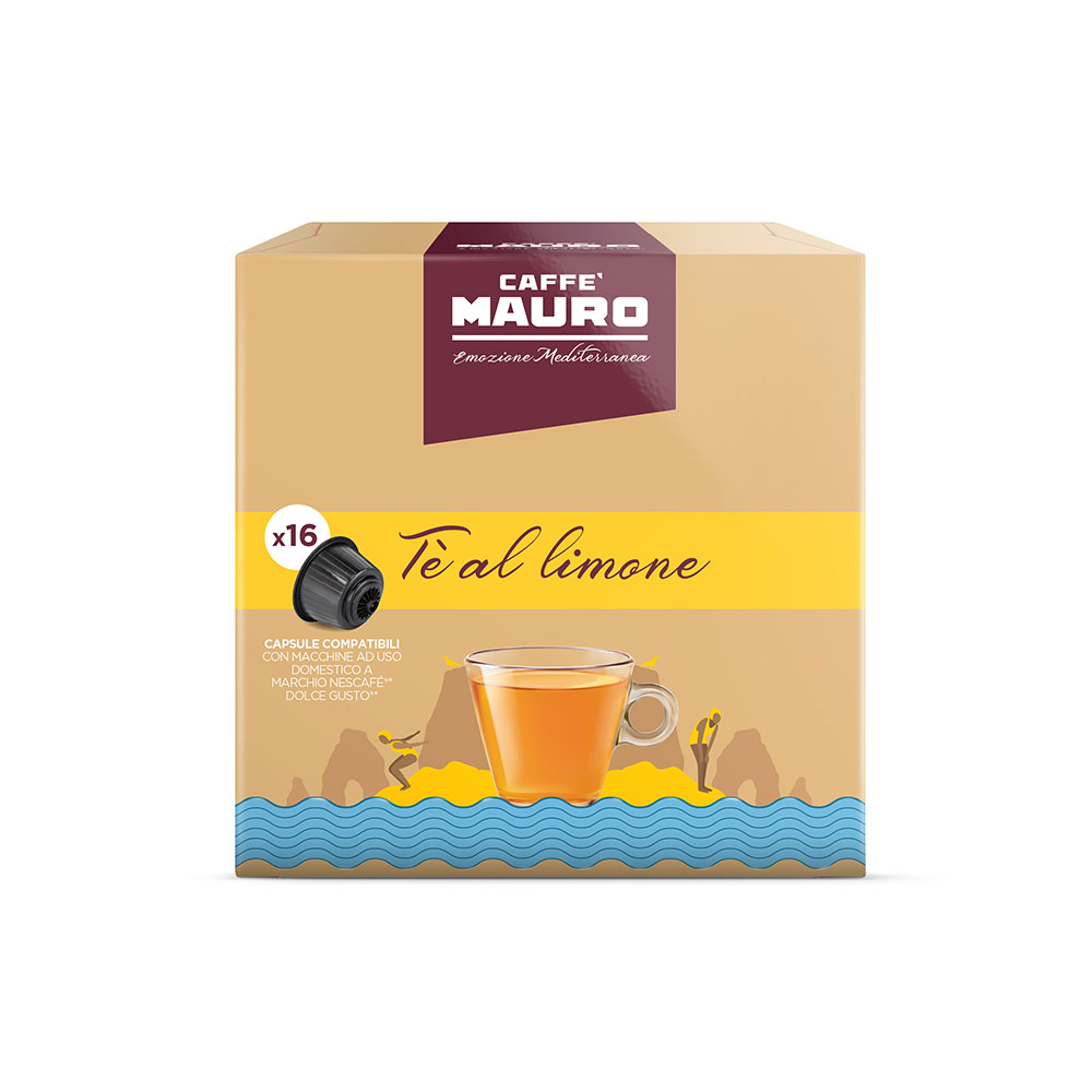 Master 3 confezioni TE' LIMONE CAFFE’ MAURO compatibile NESCAFÉ® Dolce Gusto®*
