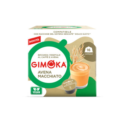 Master 3 confezioni AVENA MACCHIATO GIMOKA  compatibile NESCAFÉ® Dolce Gusto®*